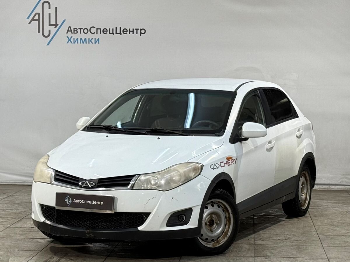 Автомобиль CHERY Bonus I поколение (A13) 1.5 MT (109 л.с.) BN14B Белый 2011 с пробегом 37 000 км