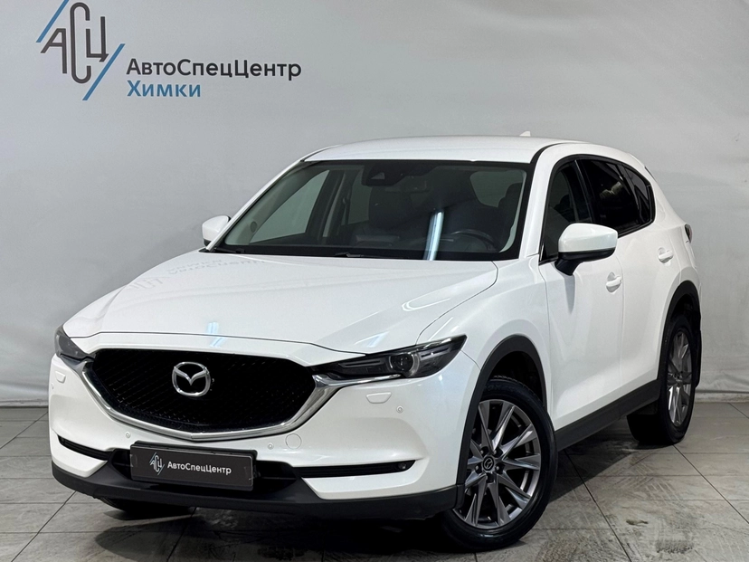 Автомобиль Mazda CX-5 II поколение 2.0 AT 4WD (150 л.с.) Supreme Белый 2019 с пробегом 122 000 км