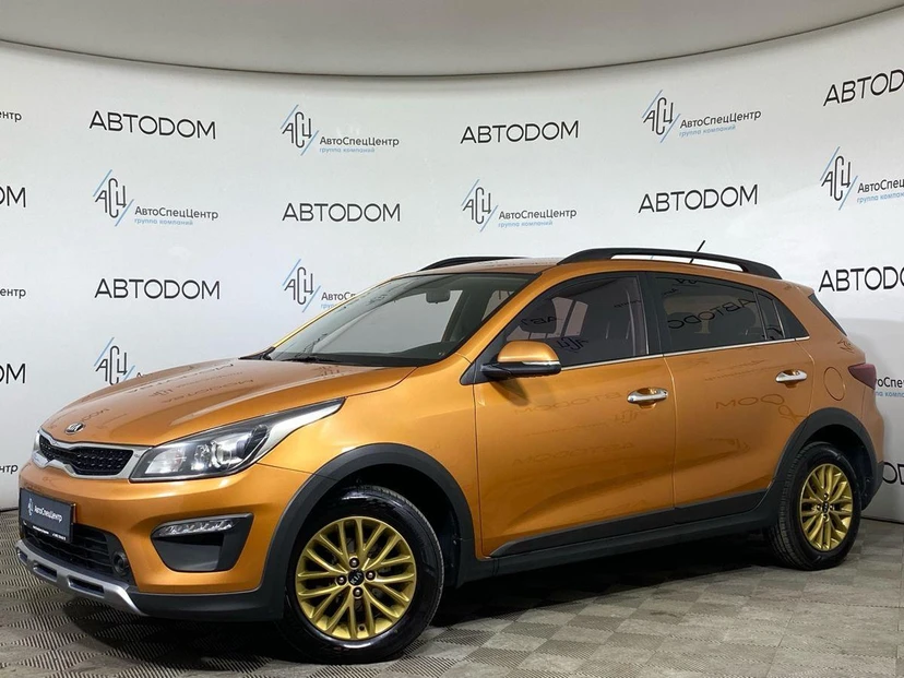 Kia Rio IV поколение 1.6 AT (123 л.с.) Luxe Оранжевый 2019 с пробегом 115 715 км