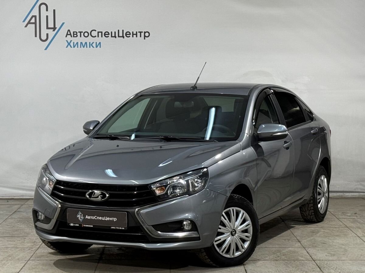 Автомобиль Lada (ВАЗ) Vesta I поколение 1.6 MT (106 л.с.) Luxe (2015-2016) Серый 2021 с пробегом 86 000 км