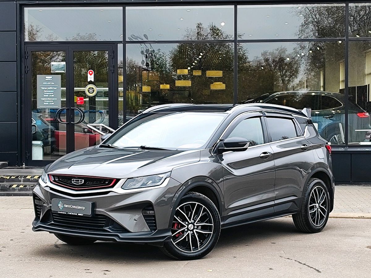 Geely Coolray I поколение 1.5 AMT (150 л.с.) Flagship Sport Серый 2023 с пробегом 55 365 км