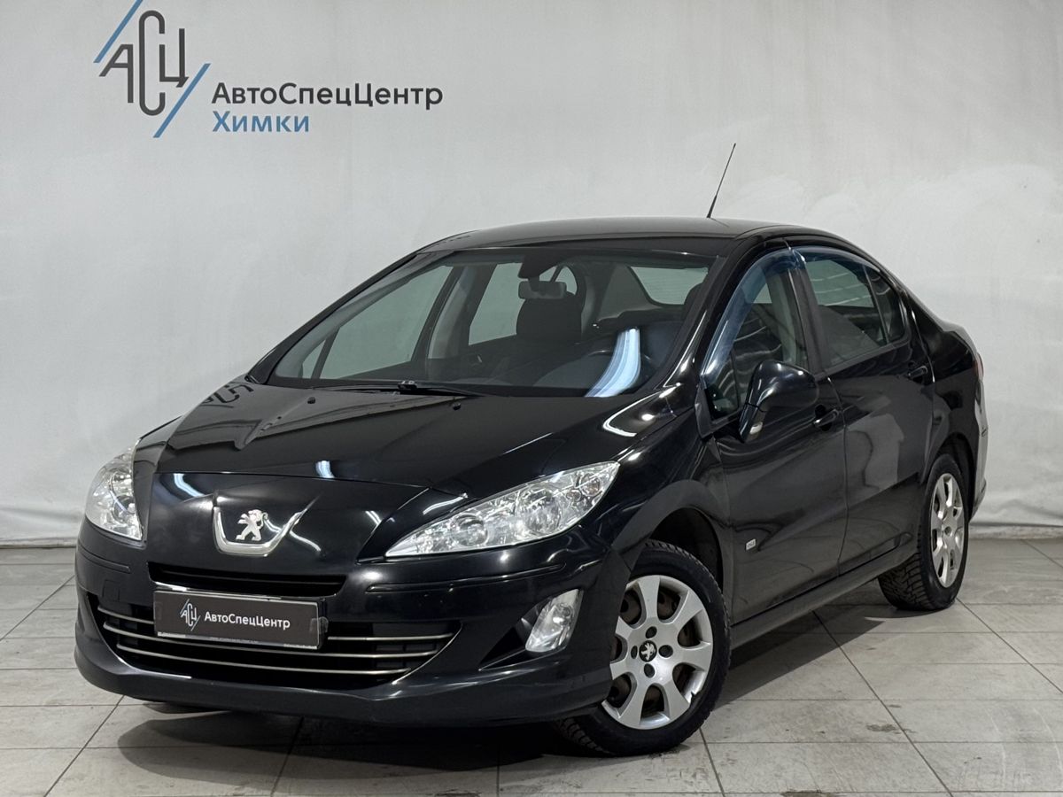 Автомобиль Peugeot 408 I поколение 1.6 AT (120 л.с.) Style Чёрный 2014 с пробегом 200 000 км