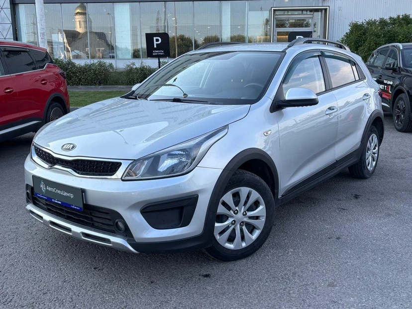 Kia Rio IV поколение 1.6 AT (123 л.с.) Comfort Серебристый 2020 с пробегом 57 500 км