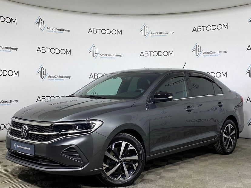 Автомобиль Volkswagen Polo VI поколение 1.4 AMT (125 л.с.) Exclusive Серый 2021 с пробегом 174 288 км
