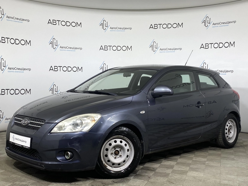 Автомобиль Kia Ceed I поколение 1.6 AT (122 л.с.) Comfort Серый 2008 с пробегом 126 962 км