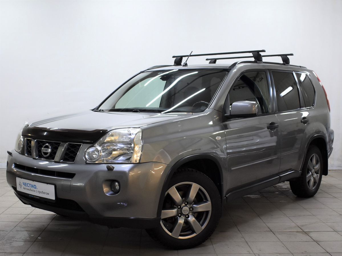 Автомобиль Nissan X-Trail II поколение (T31) 2.0 CVT 4WD (141 л.с.) SE Серый 2008 с пробегом 205000 км