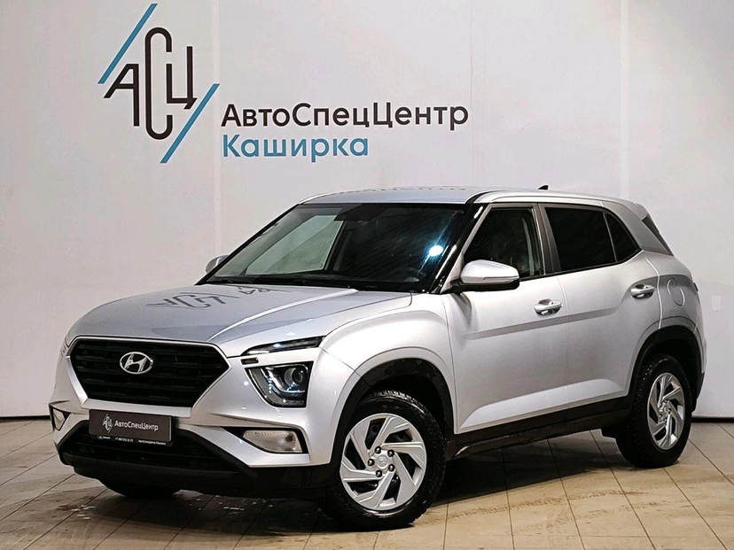 Автомобиль Hyundai Creta II поколение 1.6 AT (123 л.с.) Classic Серебристый 2021 с пробегом 96 171 км