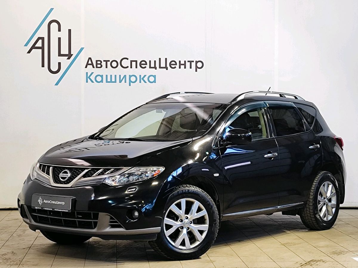 Nissan Murano II (Z51) [2-й рестайлинг] 3.5 CVT 4WD (249 л.с.) LE Чёрный 2013 с пробегом 184 840 км