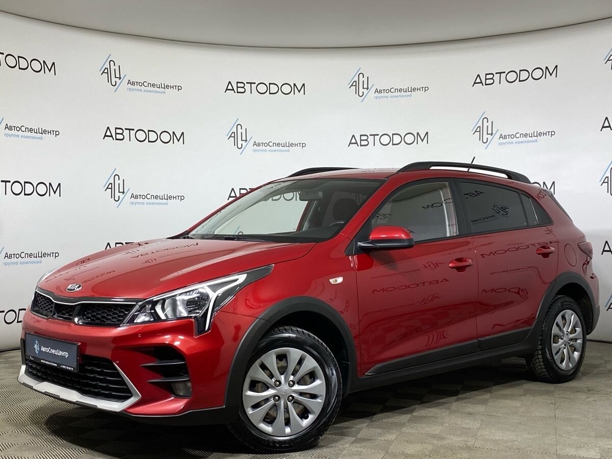 Автомобиль Kia Rio IV [рестайлинг] 1.6 AT (123 л.с.) Comfort Красный 2020 с пробегом 87 268 км