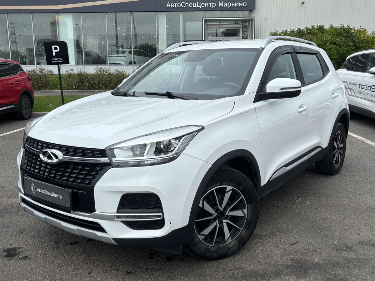 CHERY Tiggo 4 I [рестайлинг] 1.5 CVT (113 л.с.) Luxury Белый 2021 с пробегом 49 000 км