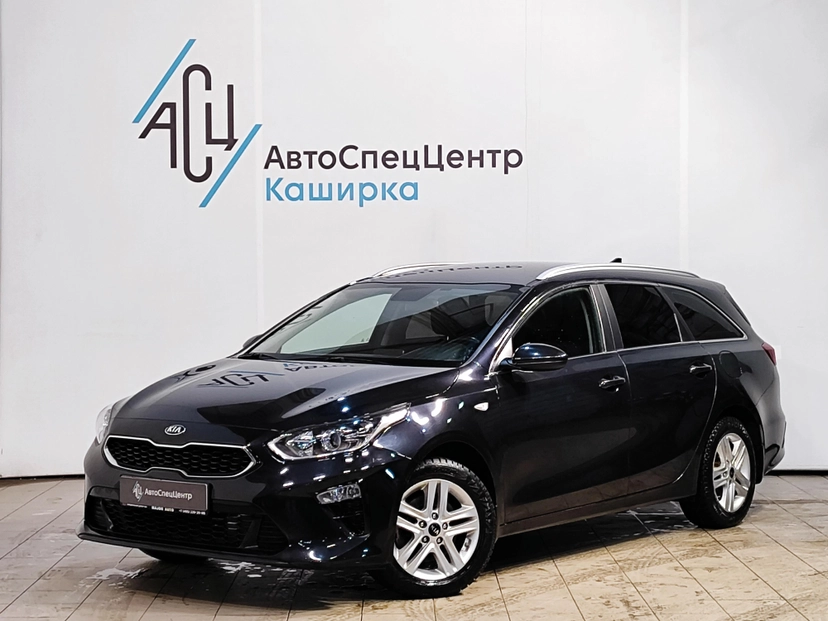 Автомобиль Kia Ceed III поколение 1.6 AT (128 л.с.) Luxe Чёрный 2019 с пробегом 64 891 км