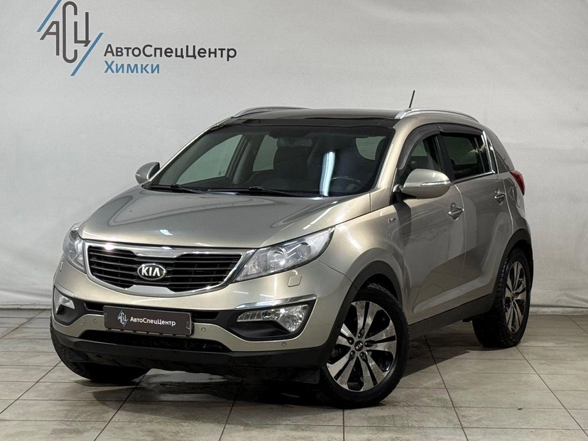 Автомобиль Kia Sportage III поколение 2.0 AT 4WD (150 л.с.) Prestige Чёрный 2013 с пробегом 141 000 км