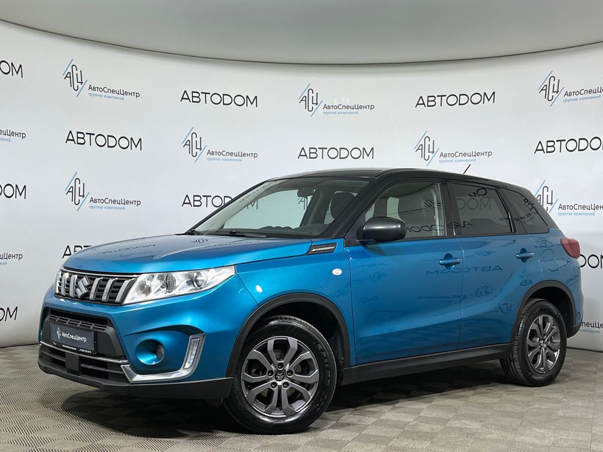 Suzuki Vitara II [рестайлинг] 1.6 AT 4WD (117 л.с.) GLX Голубой 2018 с пробегом 183 170 км