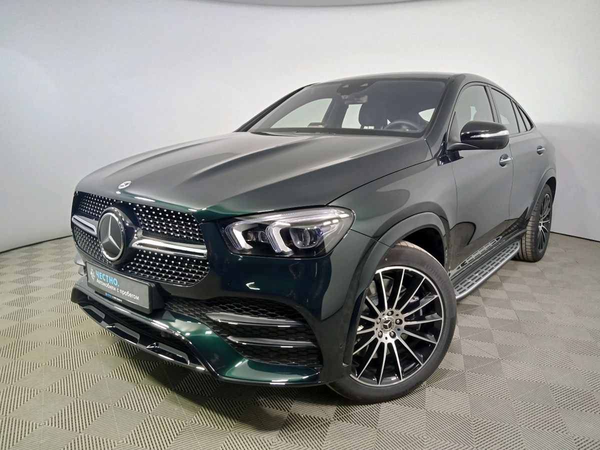 Автомобиль Mercedes-Benz GLE II поколение (V167) 400 2.9d AT 4WD (330 л.с.) Base Зеленый 2022 с пробегом 50 км