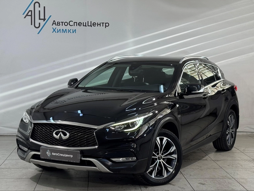 Автомобиль Infiniti QX30 I поколение 2.0 AMT 4WD (211 л.с.) GT Чёрный 2017 с пробегом 93 000 км