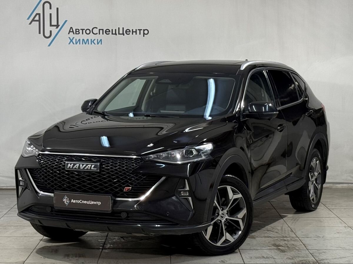 Haval F7 I [рестайлинг] 2.0 AMT 4WD (190 л.с.) Tech Plus Чёрный 2024 с пробегом 39 000 км