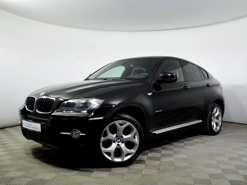 Автомобиль BMW X6 I поколение (E71) 3.0 AT 4WD (306 л.с.) Base Чёрный 2008 с пробегом 207 000 км