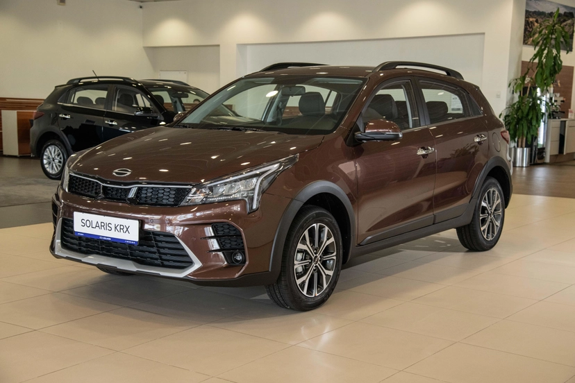 Автомобиль Solaris KRX I поколение 1.6 AT (123 л.с.) Luxe Коричневый 2025 новый