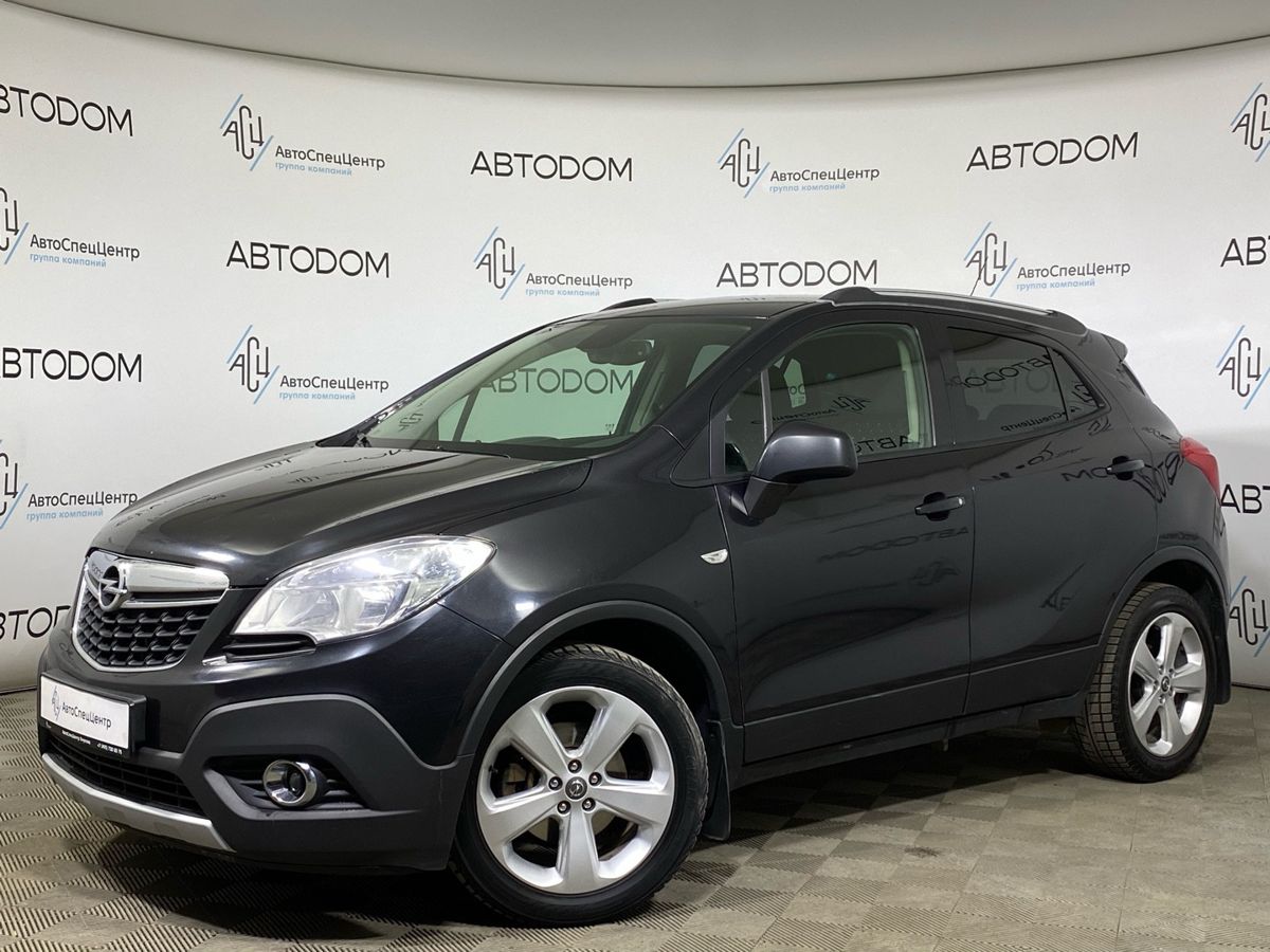 Автомобиль Opel Mokka I поколение 1.8 AT 4WD (140 л.с.) Enjoy Чёрный 2013 с пробегом 281 200 км