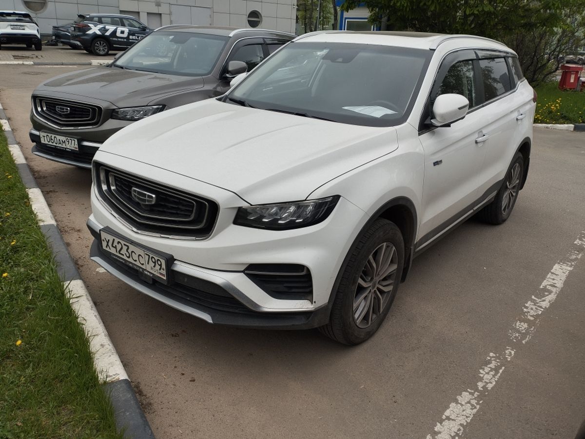 Geely Atlas Pro I поколение 1.5 AMT 4WD (177 л.с.) Flagship Белый 2022 с пробегом 79 323 км