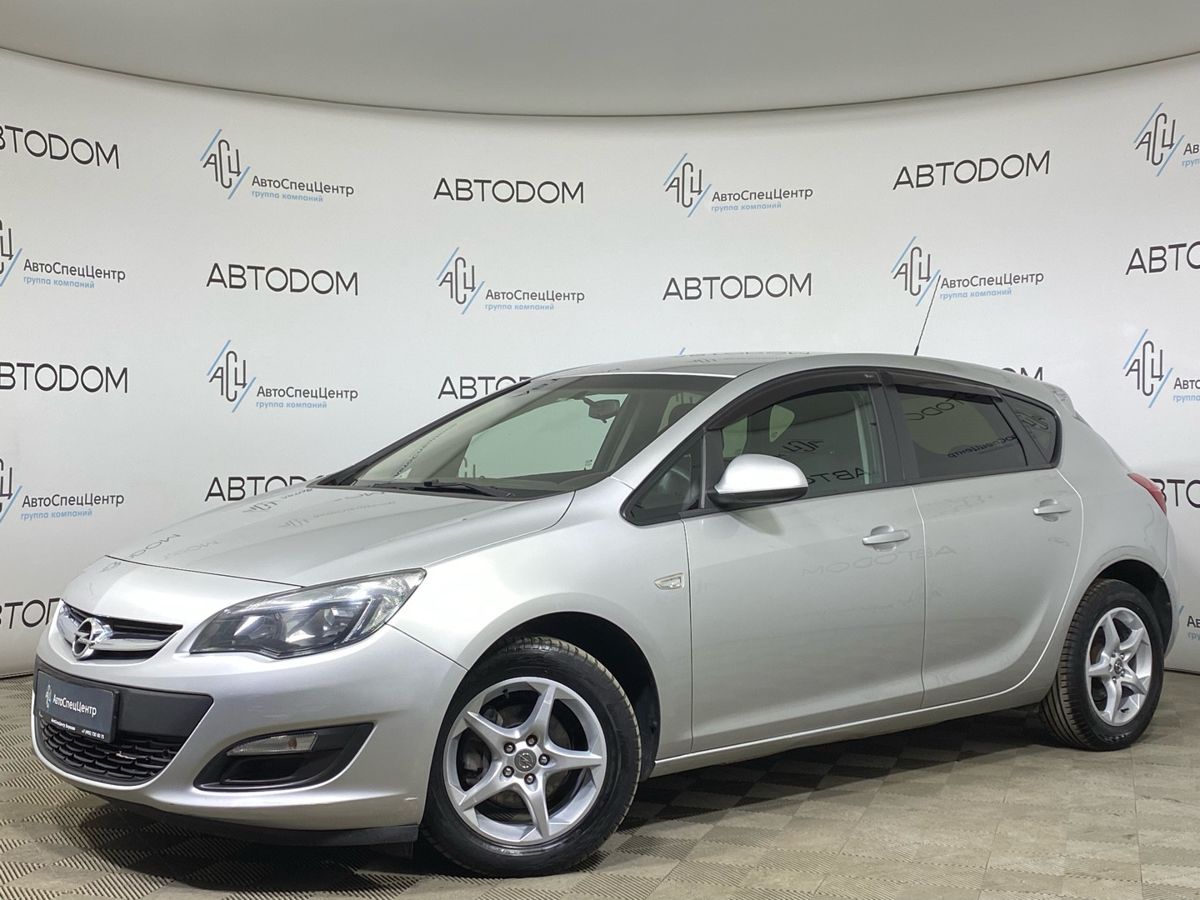 Автомобиль Opel Astra IV (J) [рестайлинг] 1.6 MT (115 л.с.) Active Серый 2014 с пробегом 99 370 км