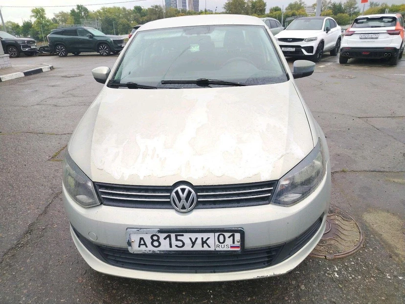 Volkswagen Polo V поколение 1.6 AT (105 л.с.) Trendline Серебристый 2010 с пробегом 210 803 км