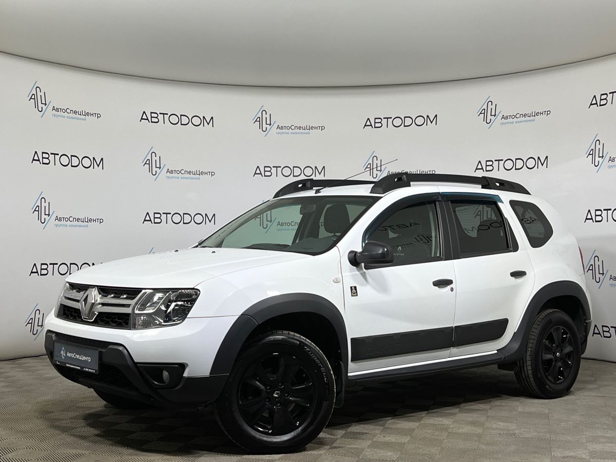 Renault Duster I [рестайлинг] 1.5d MT 4WD (109 л.с.) Dakar Edition Белый 2018 с пробегом 139 799 км