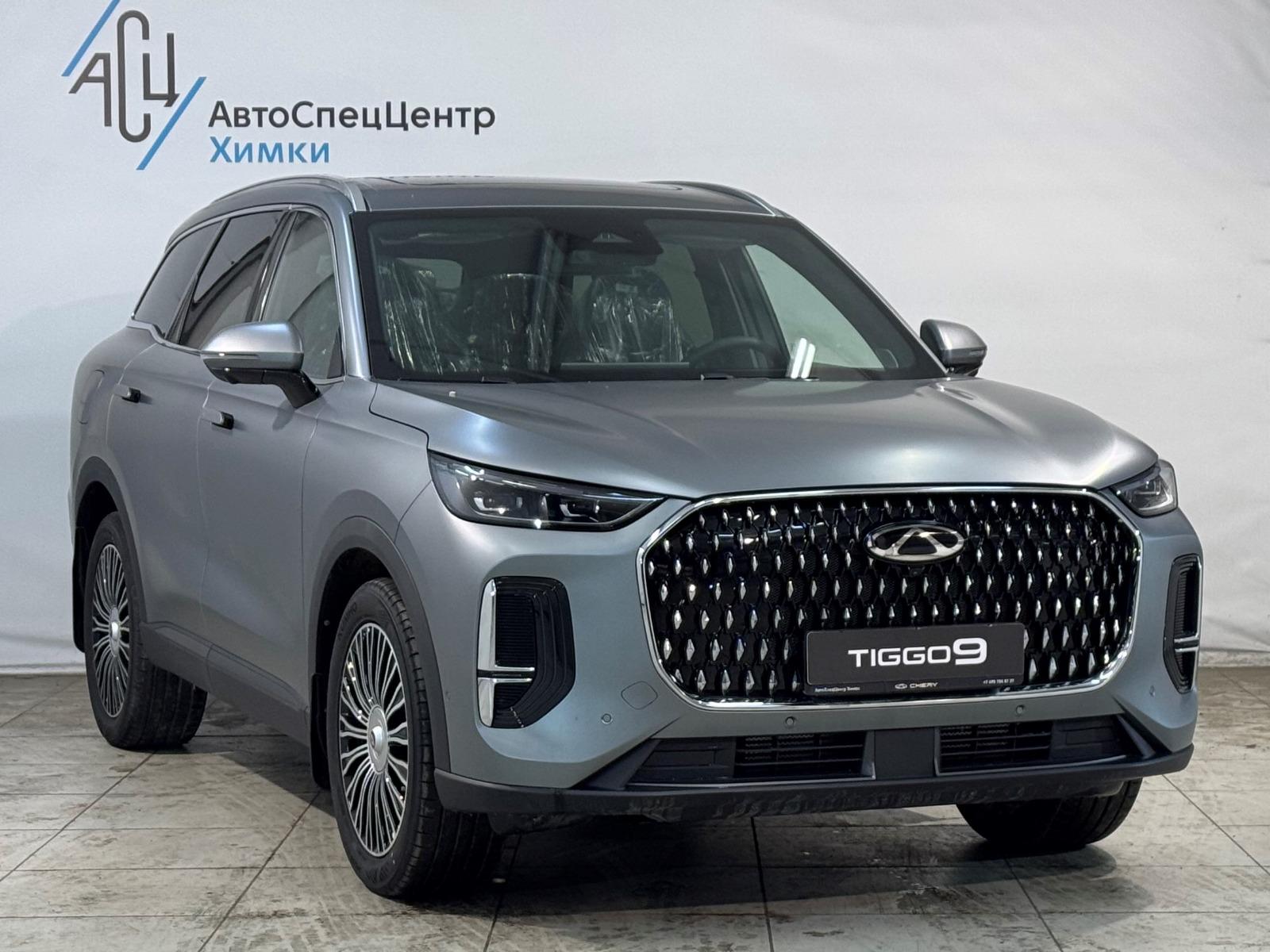 Автомобиль CHERY Tiggo 9 I поколение 2.0 AT 4WD (245 л.с.) Prime Серый 2025 новый