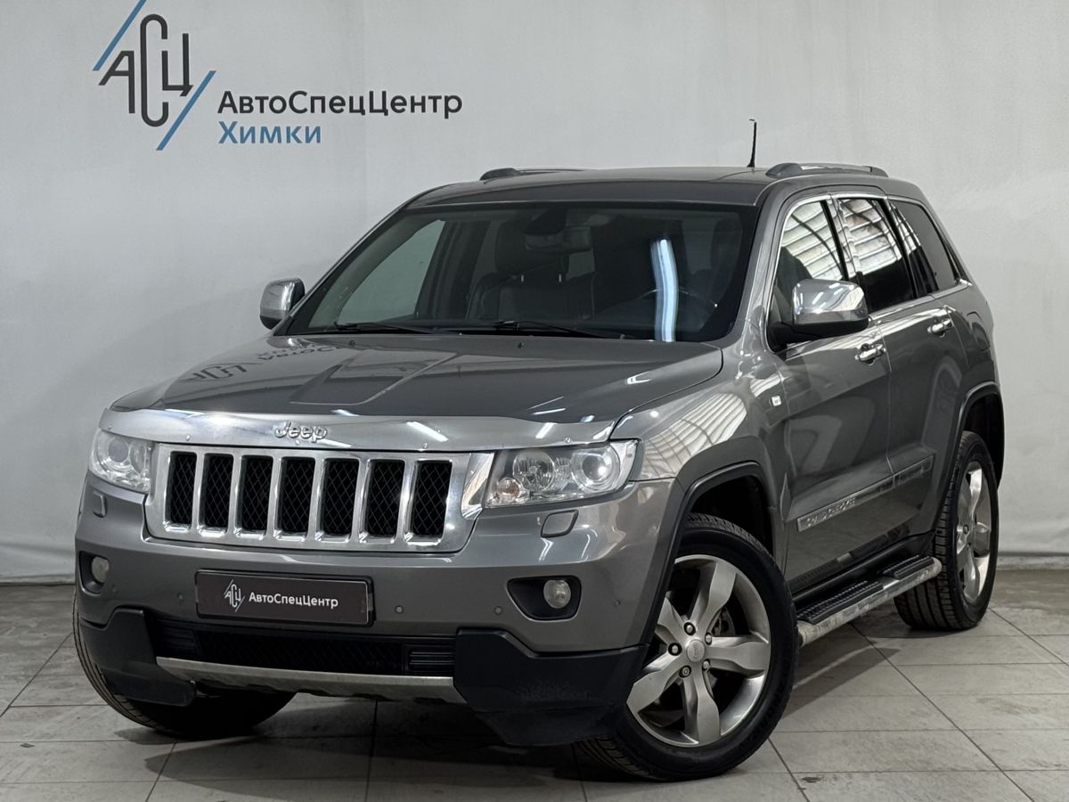 Jeep Grand Cherokee IV поколение (WK2) 3.0d AT 4WD (243 л.с.) Overland Серый 2011 с пробегом 219 000 км