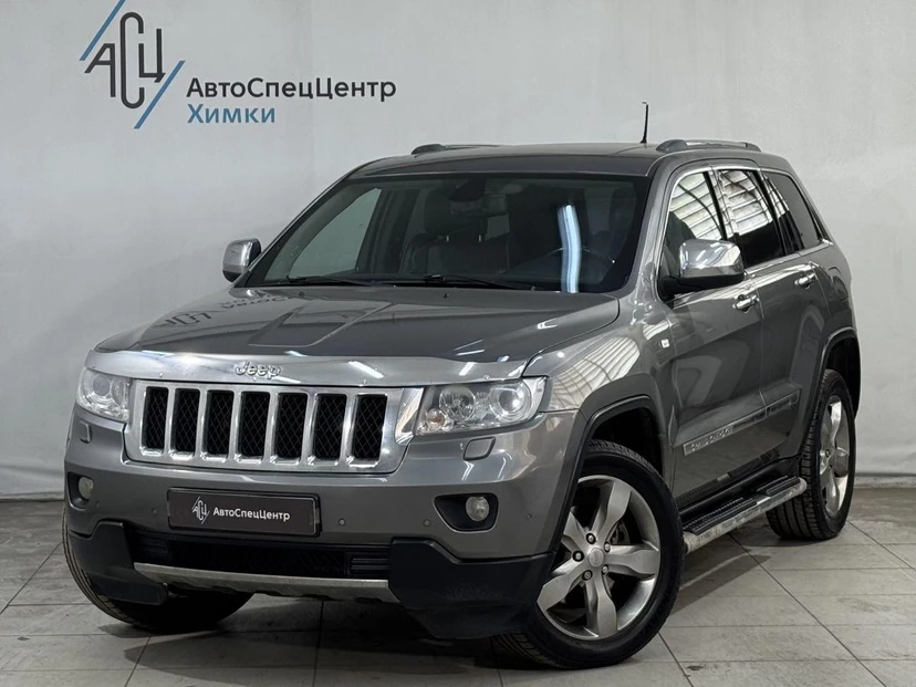 Jeep Grand Cherokee IV поколение (WK2) 3.0d AT 4WD (243 л.с.) Overland Серый 2011 с пробегом 219 000 км