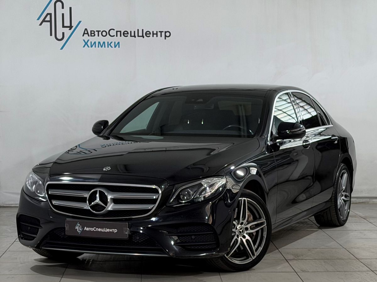 Mercedes-Benz E-Класс V поколение (W213/S213/C238) 400 3.0 AT 4Matic (333 л.с.) Luxury Чёрный 2018 с пробегом 142 000 км