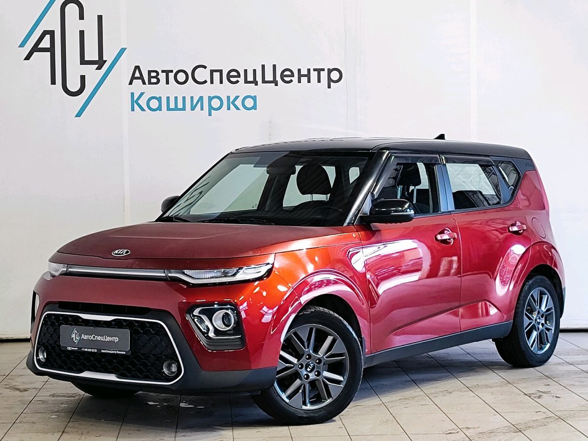 Kia Soul III поколение 2.0 AT (150 л.с.) Luxe Красный 2019 с пробегом 98 049 км