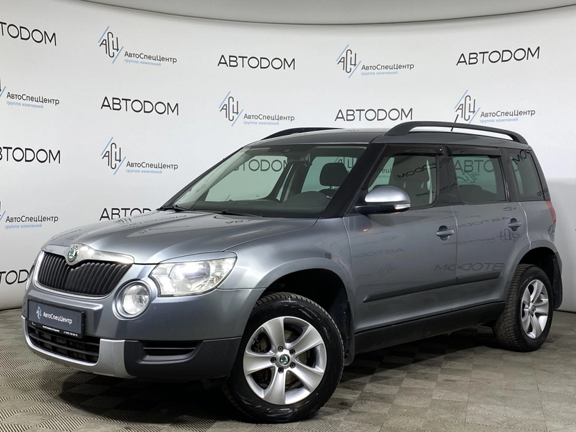 Автомобиль Skoda Yeti I поколение 1.8 AMT 4WD (152 л.с.) Elegance Серый 2012 с пробегом 154 307 км