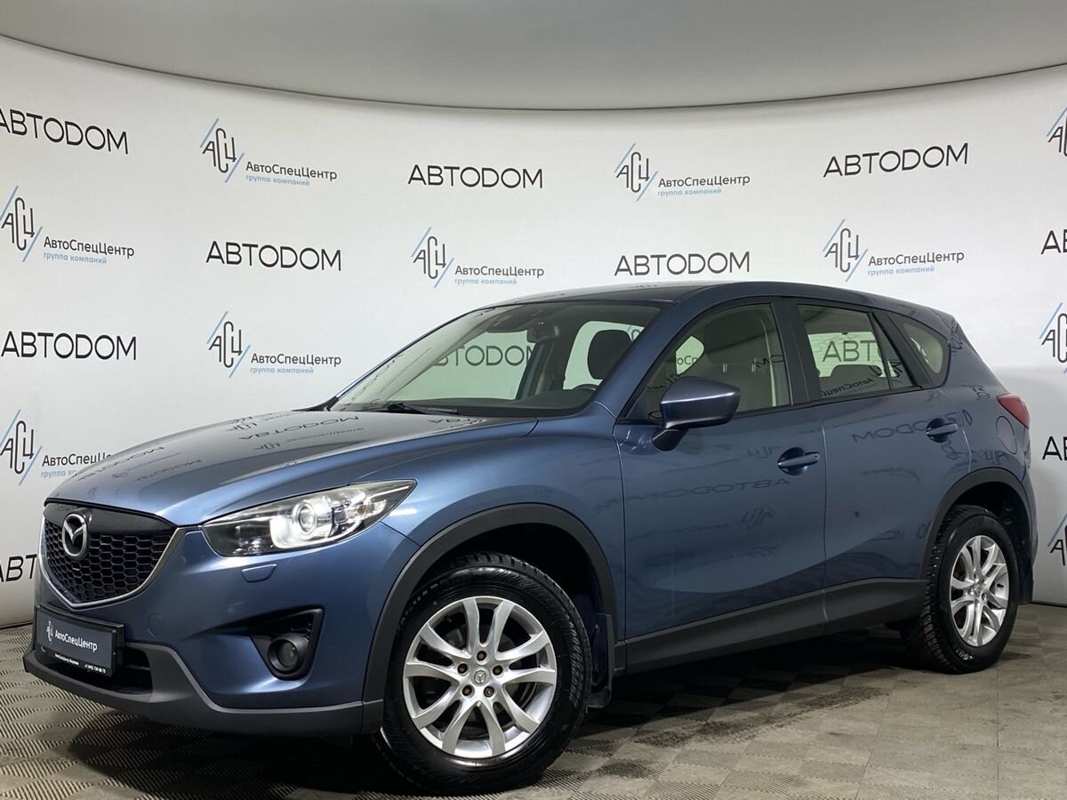 Автомобиль Mazda CX-5 I поколение 2.0 AT (150 л.с.) Active Серый 2014 с пробегом 232 031 км