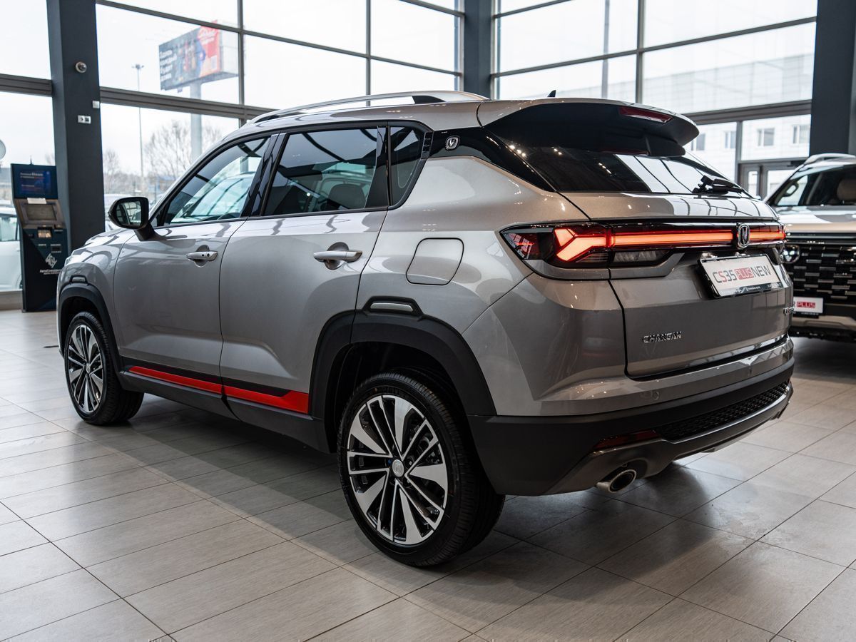 Автомобиль Changan CS35PLUS I [рестайлинг] 1.4 AMT (150 л.с.) Tech Серый 2025 новый