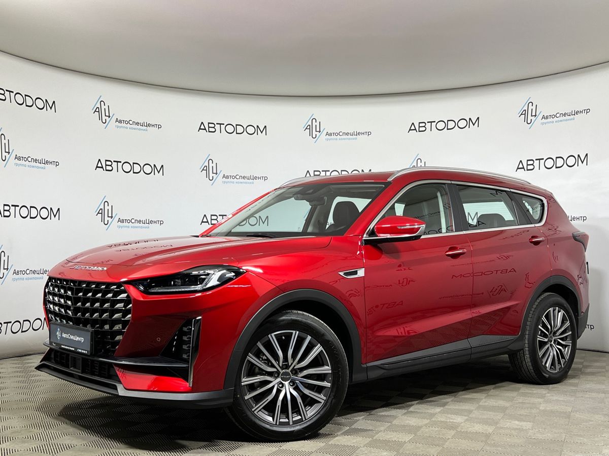 Jetour X70 PLUS I [рестайлинг] 1.6 AMT (190 л.с.) Luxury Красный 2024 с пробегом 2 673 км