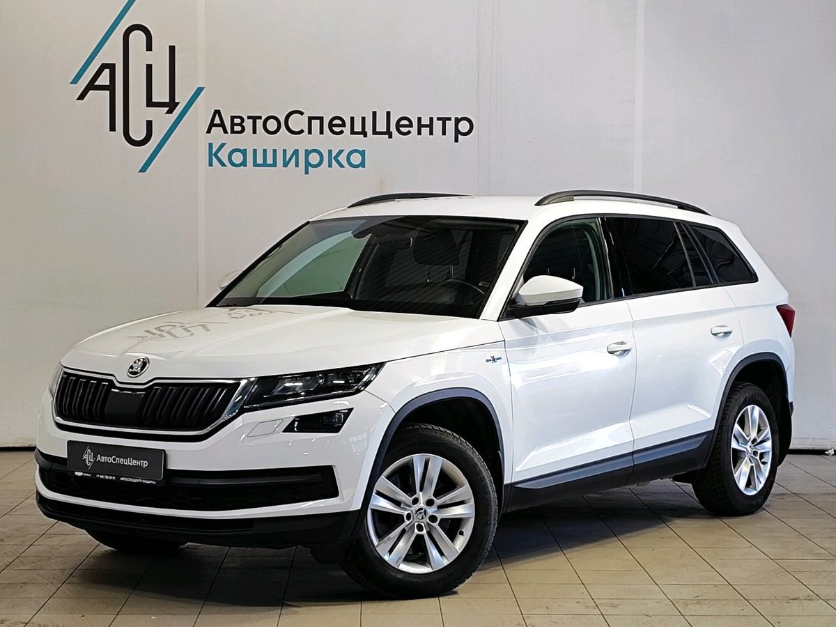 Skoda Kodiaq I поколение 2.0 AMT 4WD (180 л.с.) Hockey Edition Белый 2019 с пробегом 67 646 км