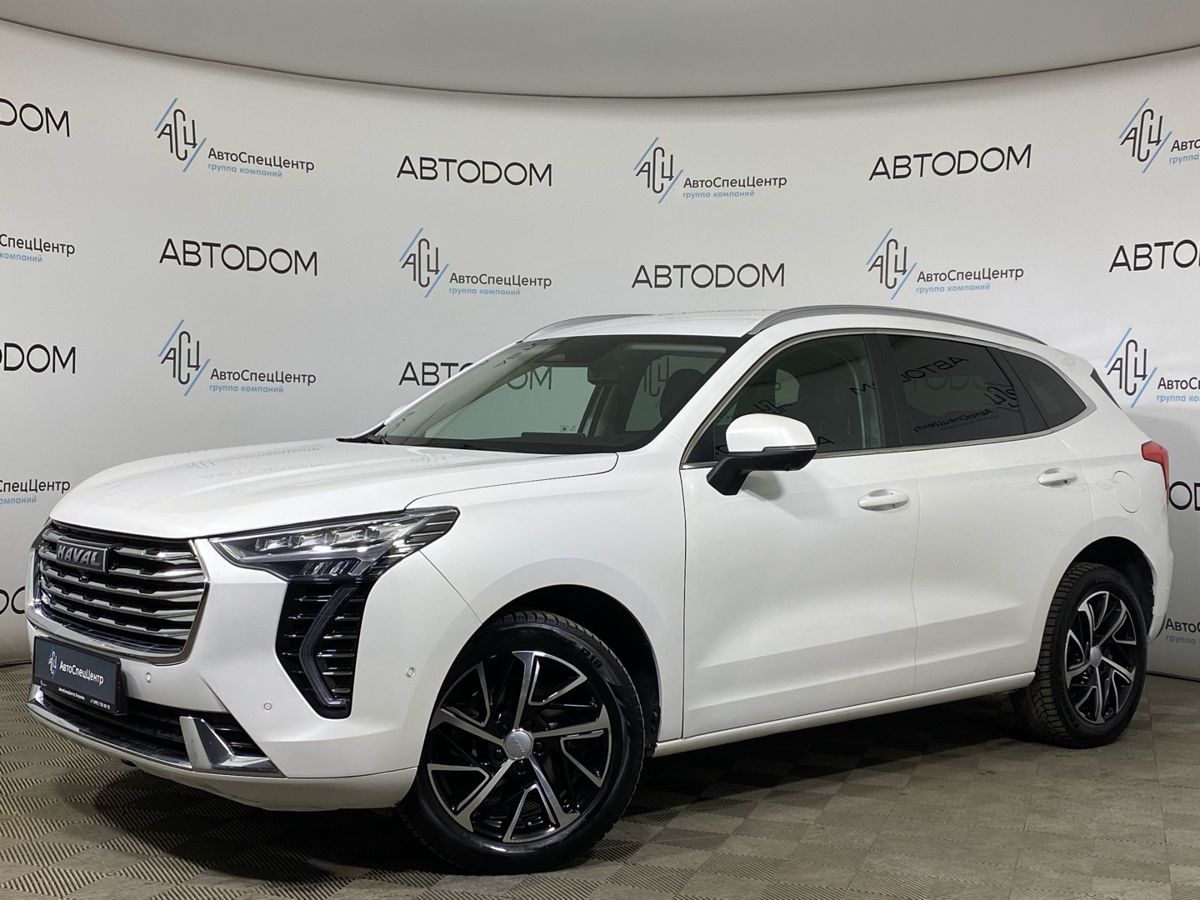 Автомобиль Haval Jolion I поколение 1.5 AMT (143 л.с.) Elite Белый 2023 с пробегом 127 002 км
