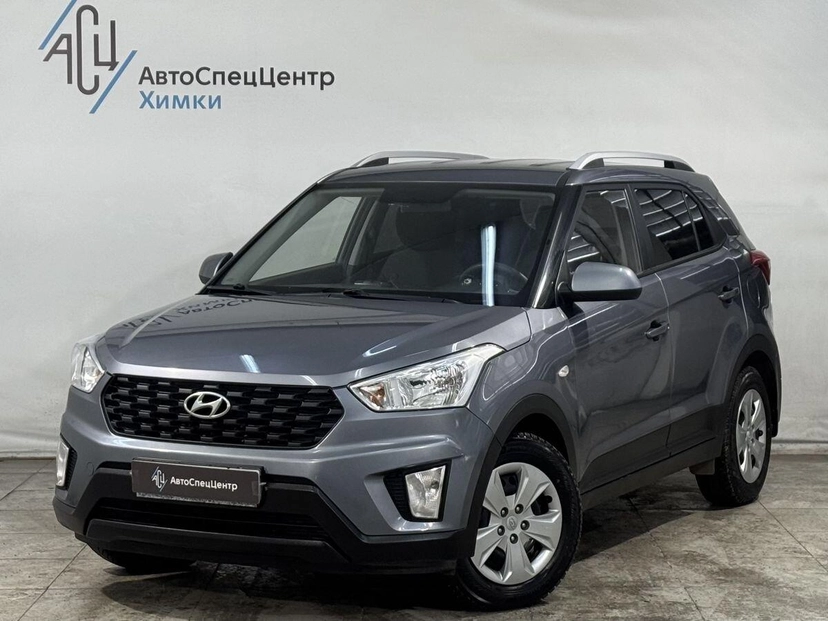 Автомобиль Hyundai Creta I поколение 1.6 MT (123 л.с.) Travel Серый 2020 с пробегом 166 000 км