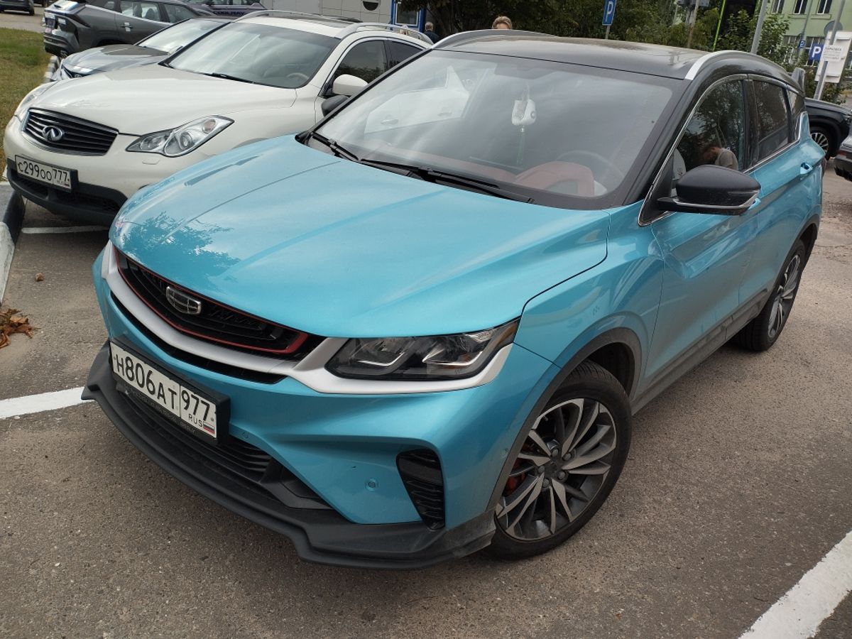 Geely Coolray I поколение 1.5 AMT (150 л.с.) Flagship Sport Синий 2023 с пробегом 6 192 км