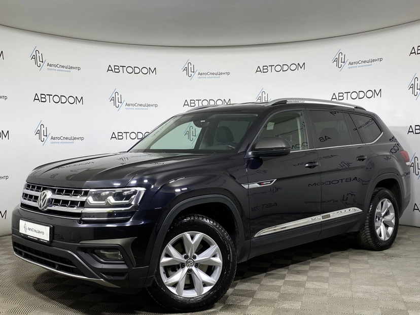 Автомобиль Volkswagen Teramont I поколение 3.6 V6 AT 4WD (280 л.с.) Base Чёрный 2018 с пробегом 225 799 км