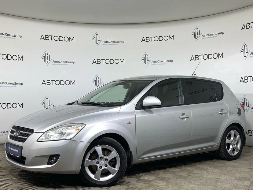 Kia Ceed I поколение 1.6 AT (122 л.с.) Luxe Серебристый 2009 с пробегом 224 830 км