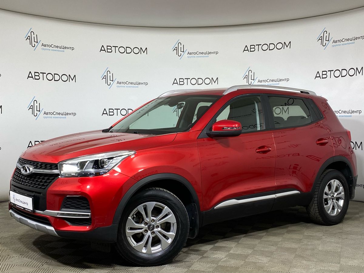 CHERY Tiggo 4 I [рестайлинг] 1.5 CVT (113 л.с.) Luxury Красный 2021 с пробегом 69 500 км