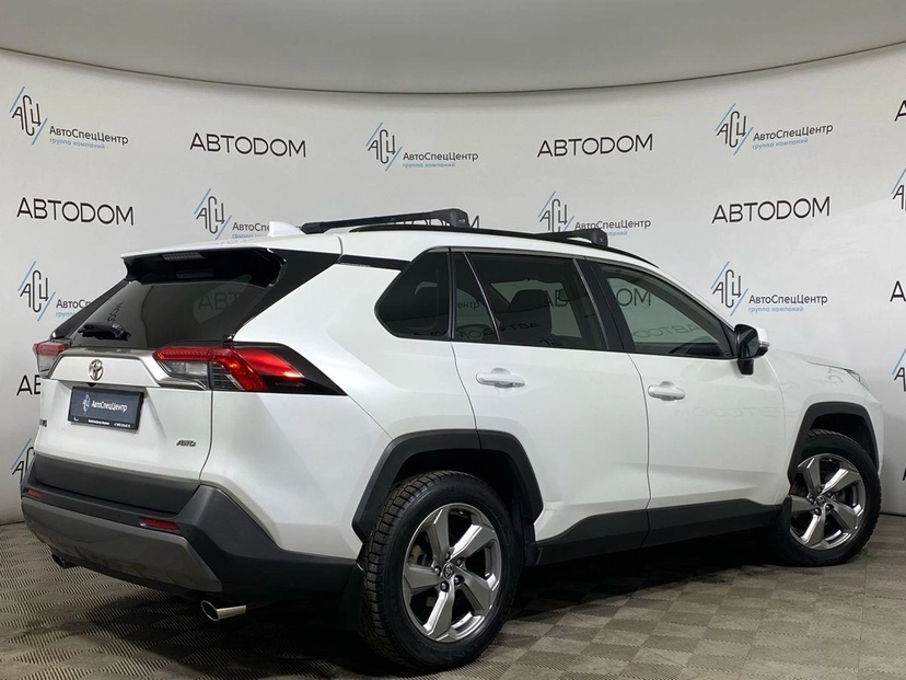 Автомобиль Toyota RAV4 V поколение (XA50) 2.5 AT 4WD (199 л.с.) Comfort Белый 2020 с пробегом 172 232 км