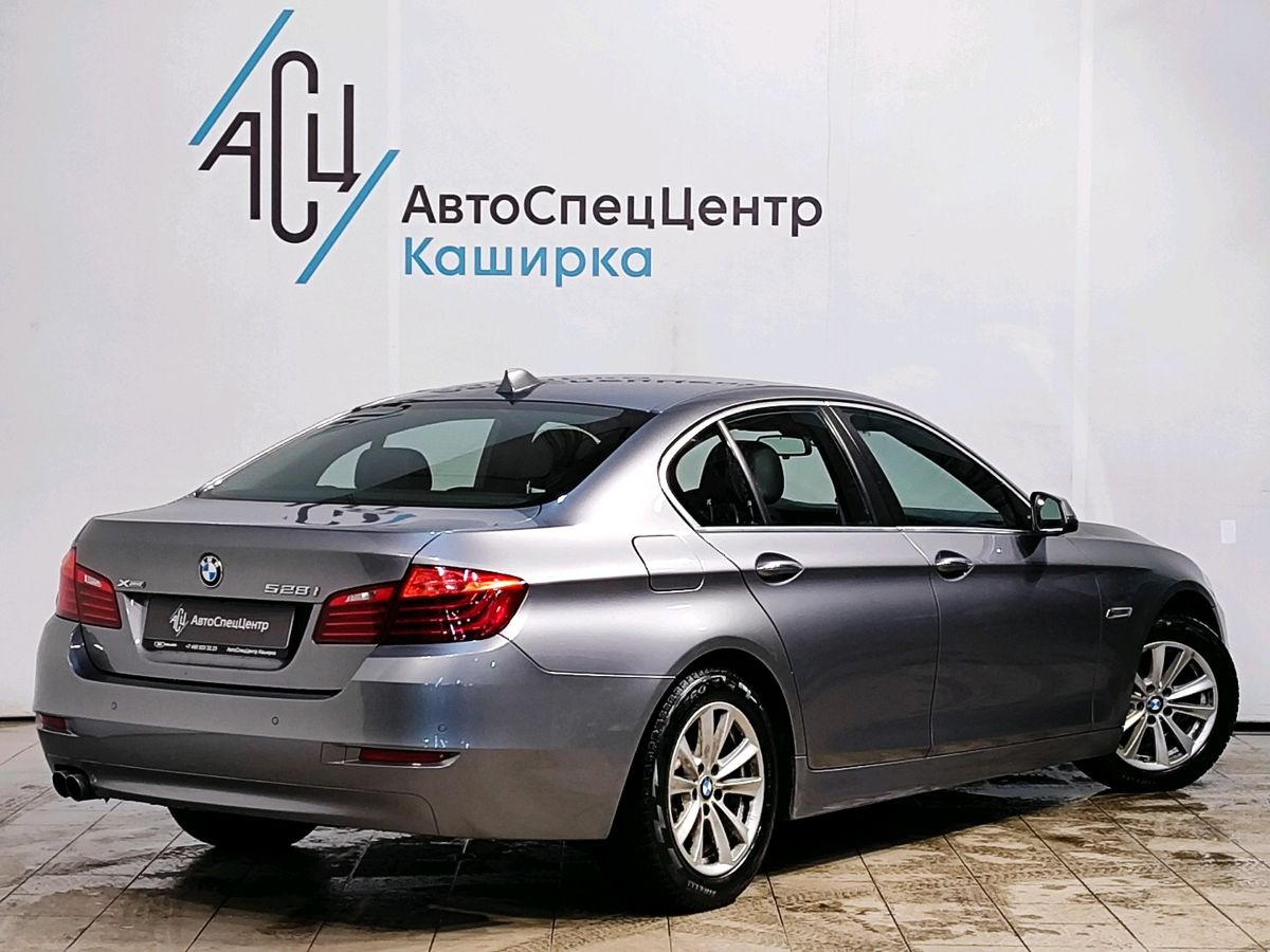 Автомобиль BMW 5 серии VI (F07/F10/F11) [рестайлинг] 528 2.0 AT 4WD (245 л.с.) Base Серый 2014 с пробегом 191 755 км