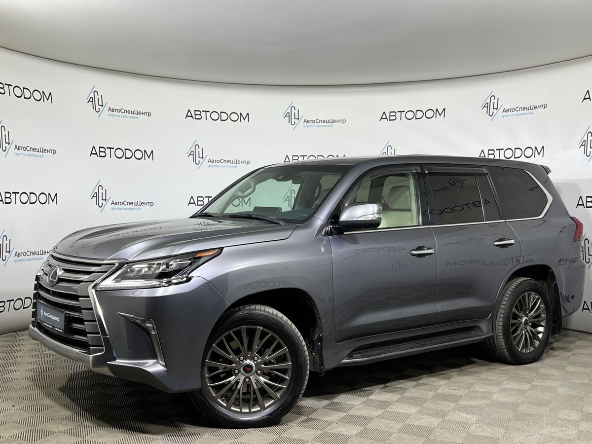 Lexus LX III [2-й рестайлинг] 4.5d AT 4WD (272 л.с.) Executive Серый 2016 с пробегом 323 701 км