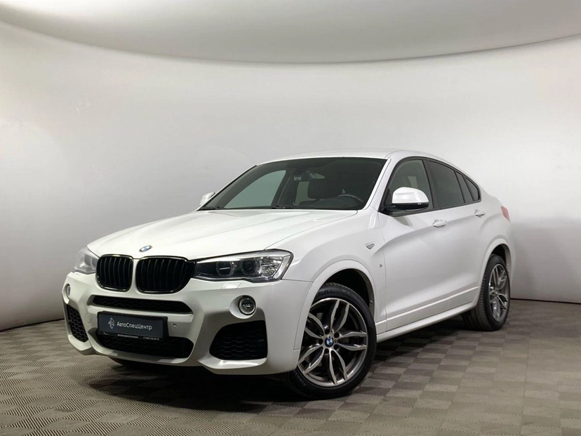 Автомобиль BMW X4 I поколение (F26) 2.0d AT 4WD (190 л.с.) M Sport Локальная сборка Белый 2018 с пробегом 116 000 км