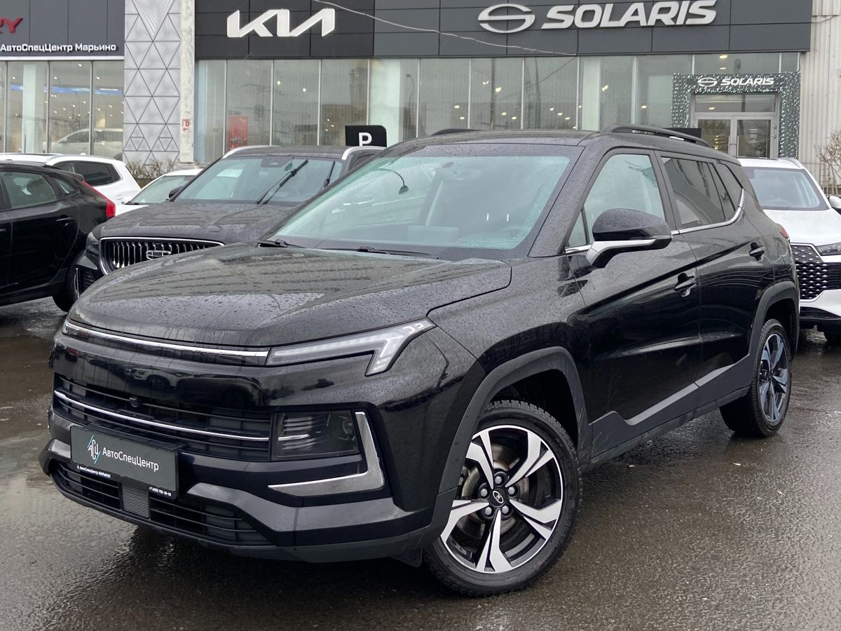 Автомобиль Москвич 3 I поколение 1.5 CVT (150 л.с.) Стандарт Чёрный 2022 с пробегом 25 321 км