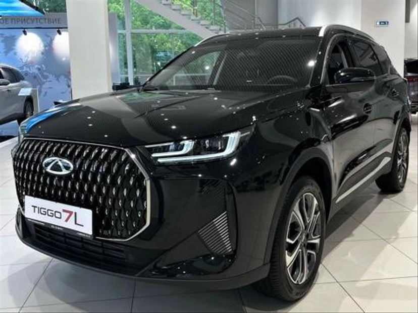 Автомобиль CHERY Tiggo 7L I поколение 1.6 AMT 4WD (150 л.с.) Ultra Чёрный 2024 новый