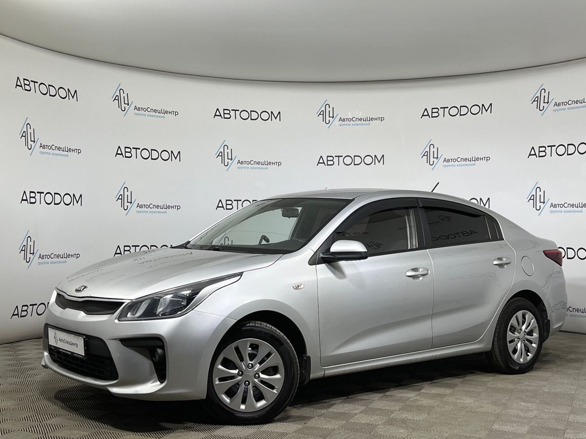Kia Rio IV поколение 1.6 AT (123 л.с.) Luxe Серебристый 2018 с пробегом 126 458 км